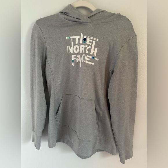The North Face Women’s Light Gray Sweatshirt Hoodie - Picture 1 of 4